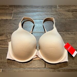 NWT SPANX pillow cup full coverage lightly lined bra soft nude 32DD 32E